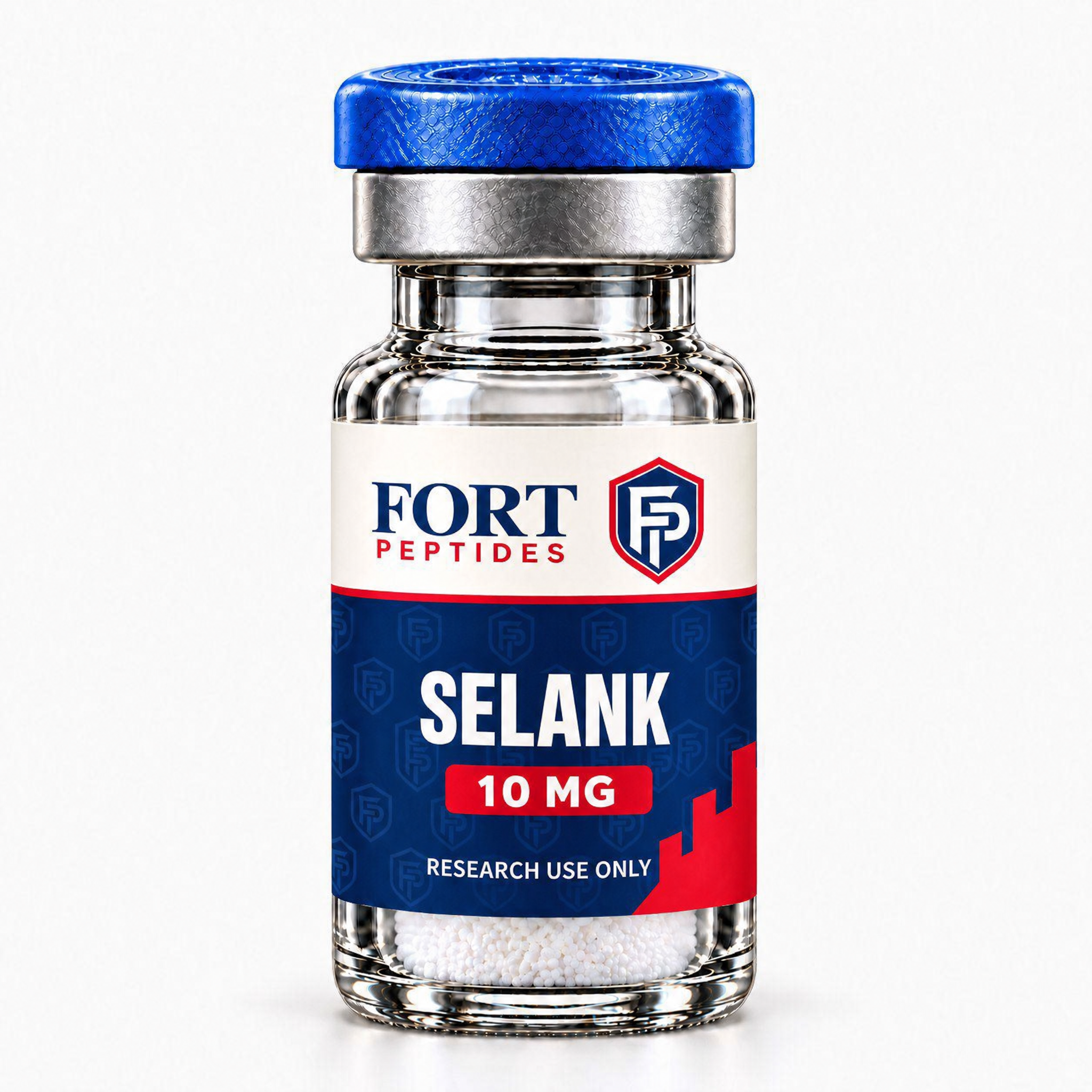 Selank research vial